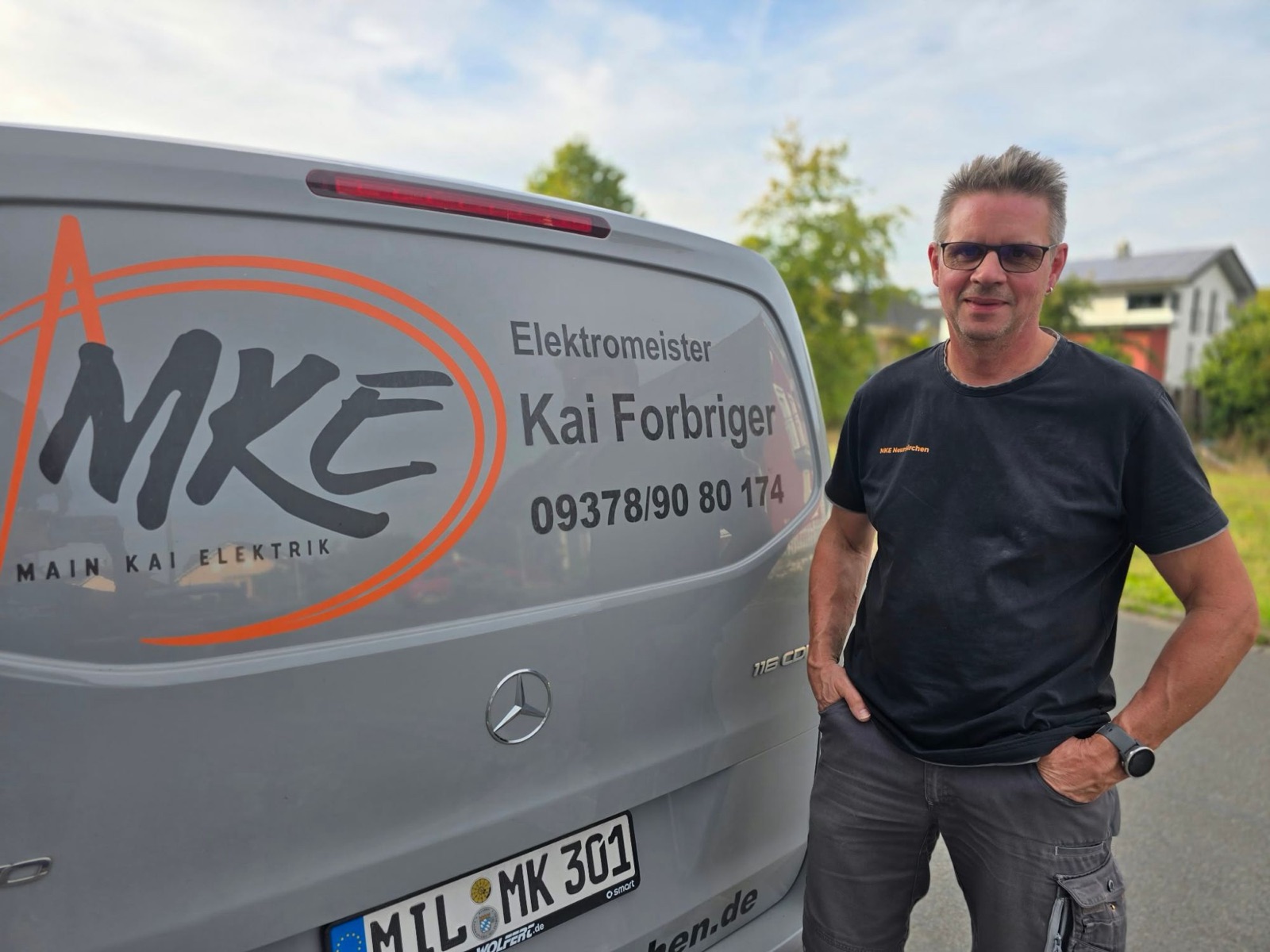 Kai – Elektromeister und Inhaber von Main Kai Elektrik